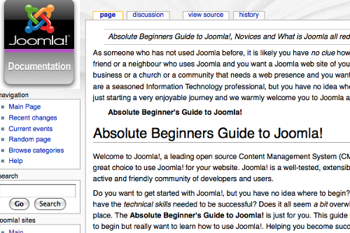 Absolute Beginners Guide to Joomla