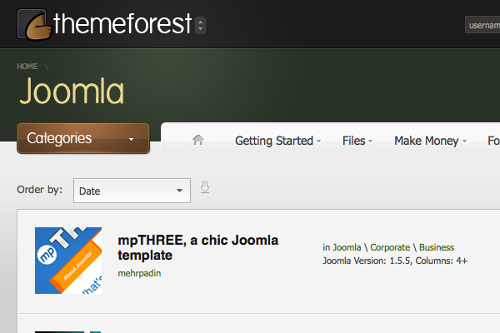 ThemeForest Joomla Themes